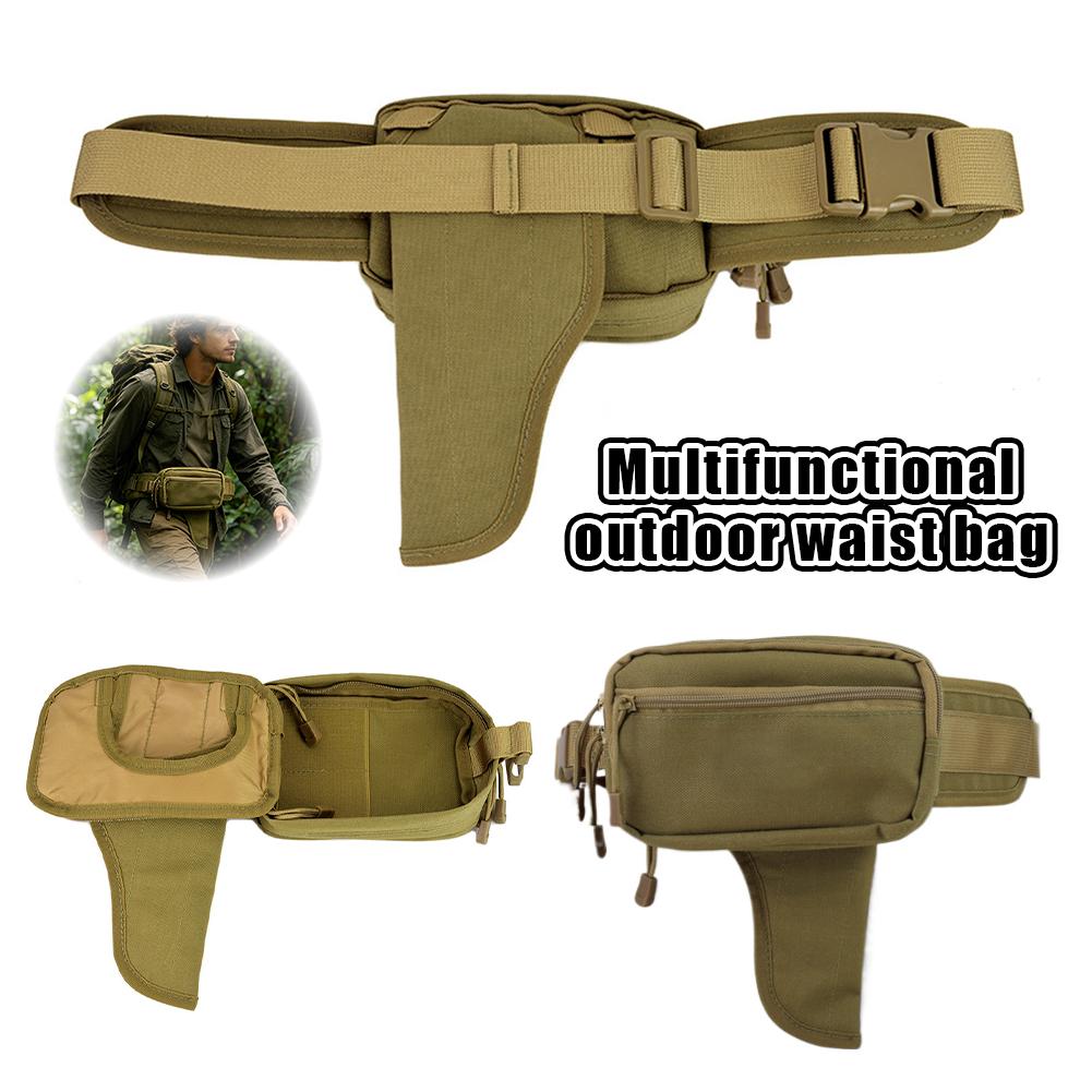Edc Concealed Carry - Antykradzieżowa, ukryta saszetka biodrowa, codzienna torba