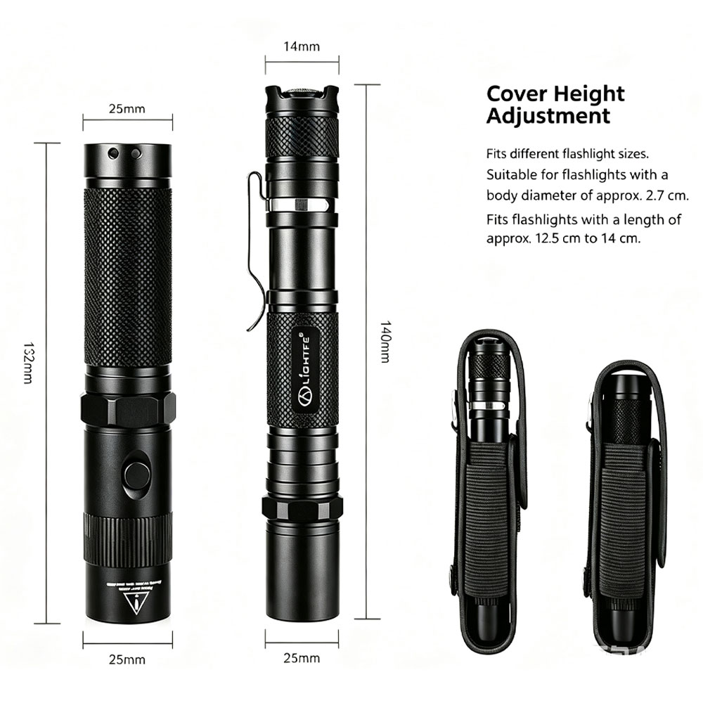 T309 Taktyczna kabura na latar – Edc Carry Flashlight recenzja i cena