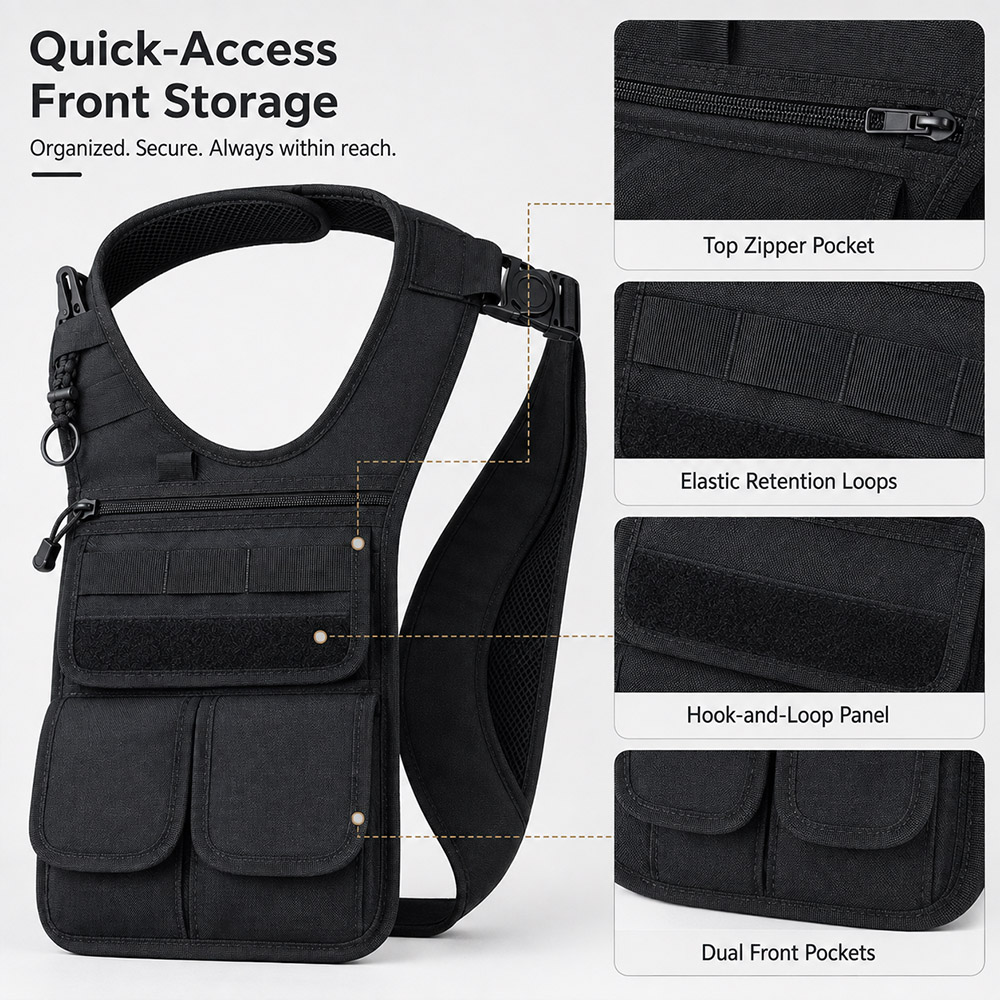Taktyczna ukryta torba na narz – Edc Concealed Carry recenzja i cena