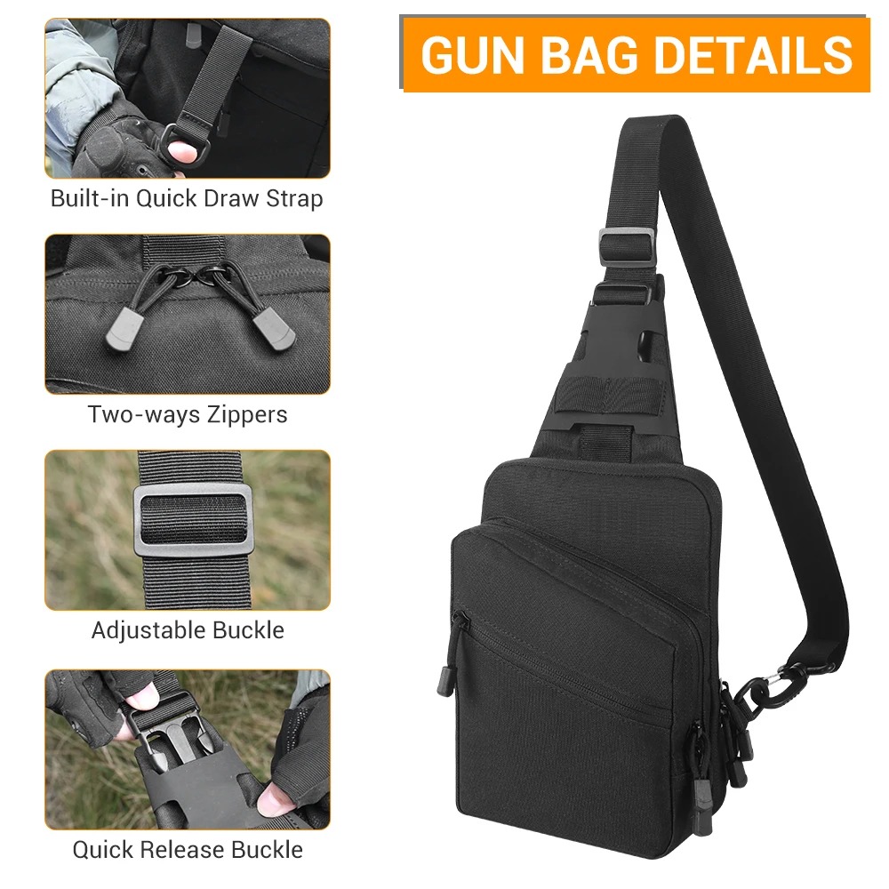 Taktyczna torba na pistolet do – Edc Carry Pistols recenzja i cena
